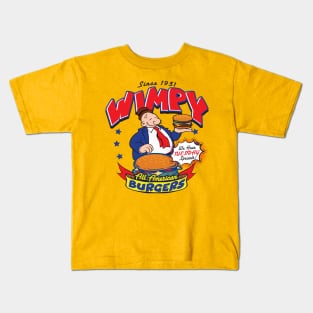 Wimpy All American Burger Kids T-Shirt